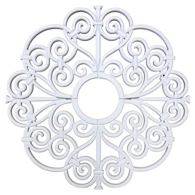 Amany Frameless Ceiling Medallion Ceiling Art Store Size 48 H X 48