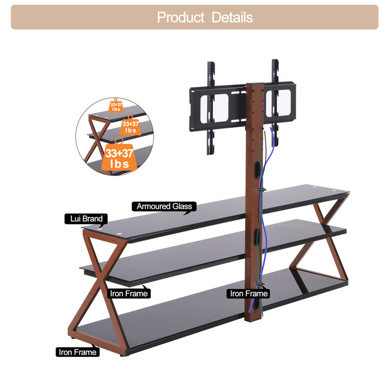 Latitude Run Sabillasville Tv Stand For Tvs Up To 65 Wayfair
