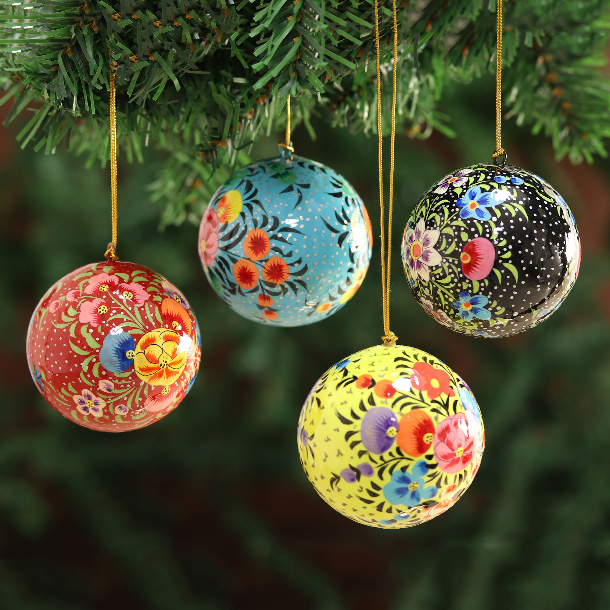 Christmas balls Handmade Christmas Gift Christmas tree ornaments Decorative Christmas Ornament Handpainted ornament 37
