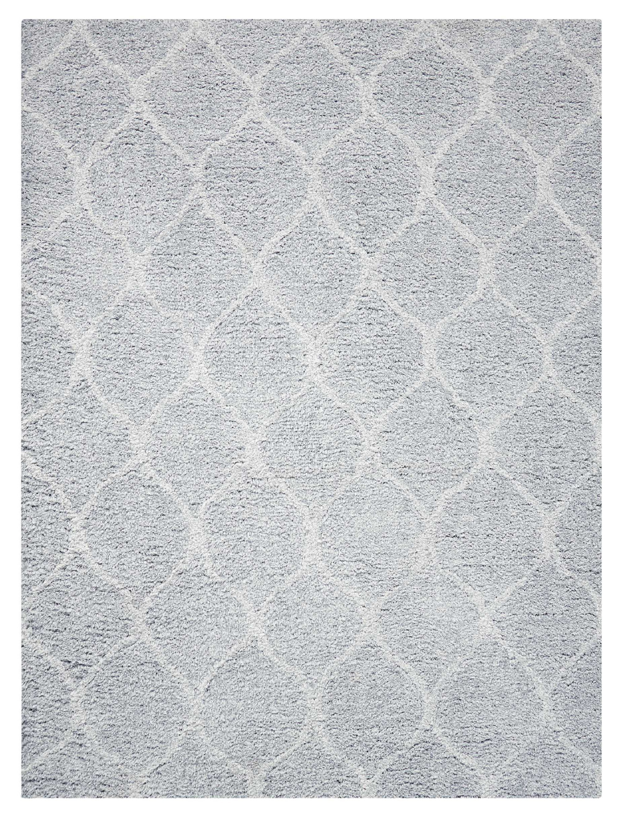 Foundstone Anthem Geometric Hand Tufted Light Gray Area Rug Reviews Wayfair