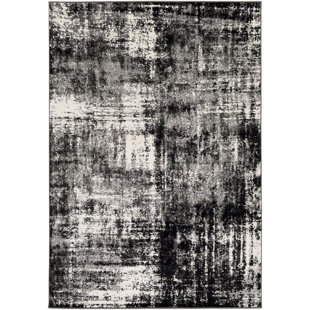 Modern Contemporary Entryway Rug Allmodern Shuff Black Area Rug