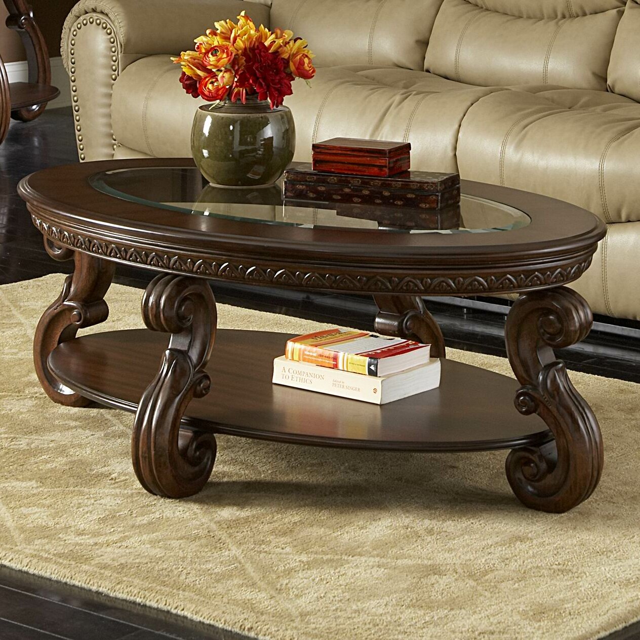 Woodhaven Hill 5556 Series Coffee Table & Reviews | Wayfair