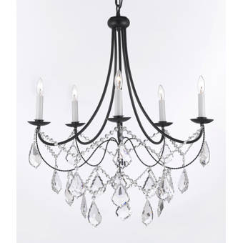Rosdorf Park Aren 5 Light Candle Style Classic Traditional Chandelier Reviews Wayfair