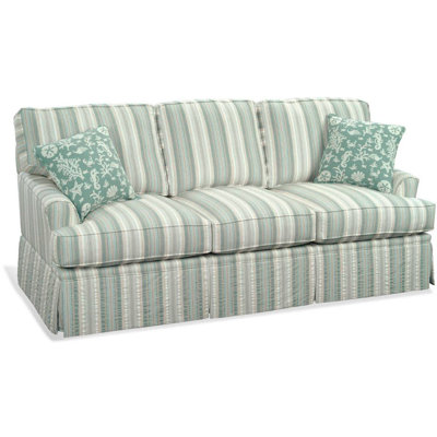 Westport Sofa Braxton Culler Upholstery Green And Blue Stripe Westport Sofa Braxton Culler Upholstery