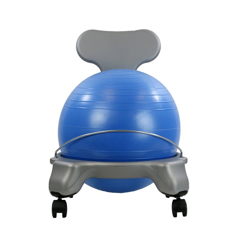 Ebern Designs Boyer Exercise Height Adjustable Ball Chair