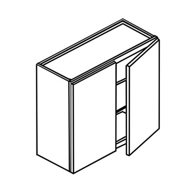 30 X Kitchen Wall Cabinet Century Home Living Finish Chocolate 30 X Kitchen Wall Cabinet Century