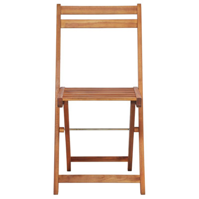 Stehouse Folding Teak Patio Dining Side Chair