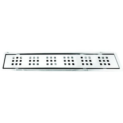 Stainless Steel Linear Floor Channel Grid Shower Drain AGM Home Store