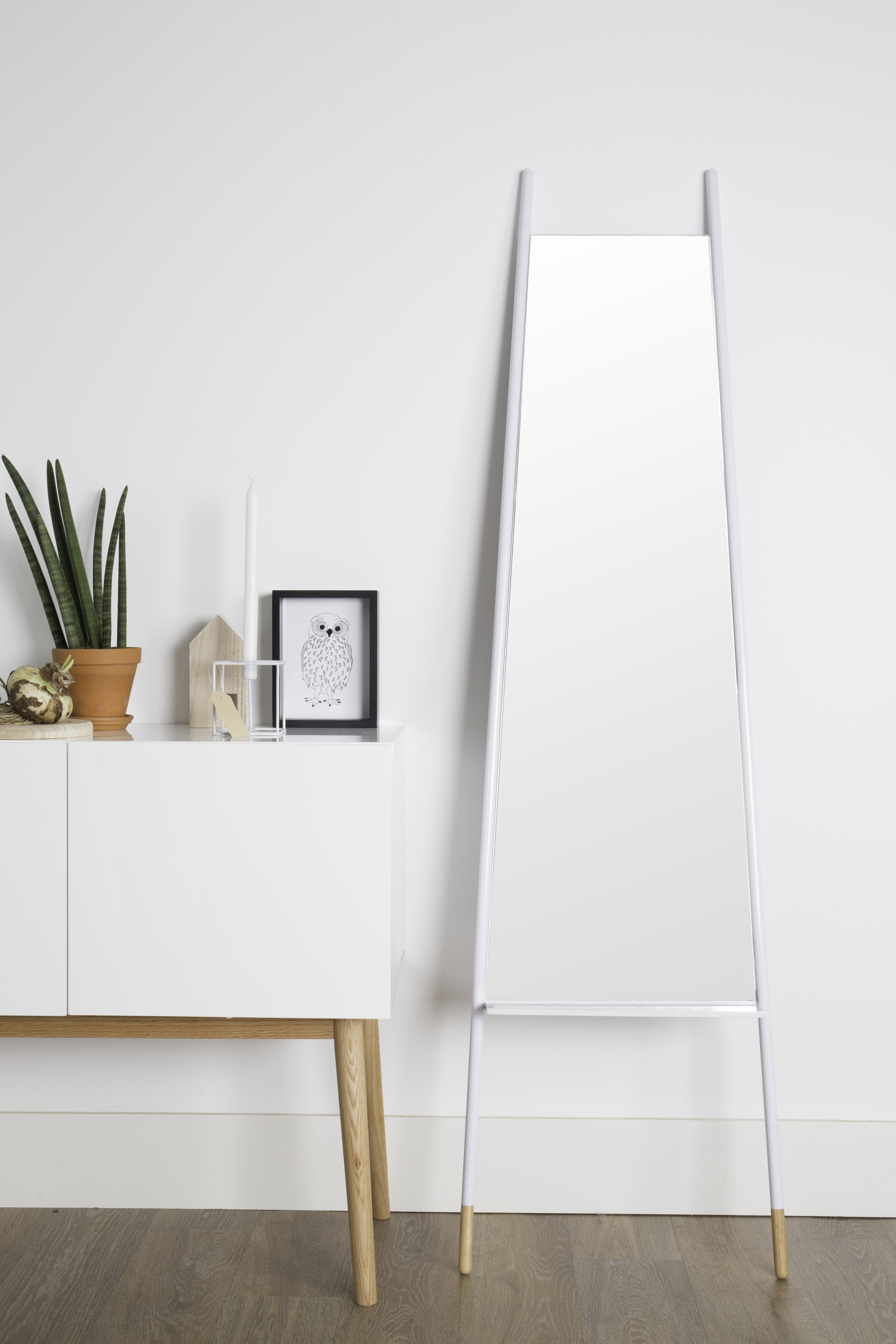 Zuiver Leaning Irregular Metal Floor Mirror Wayfair