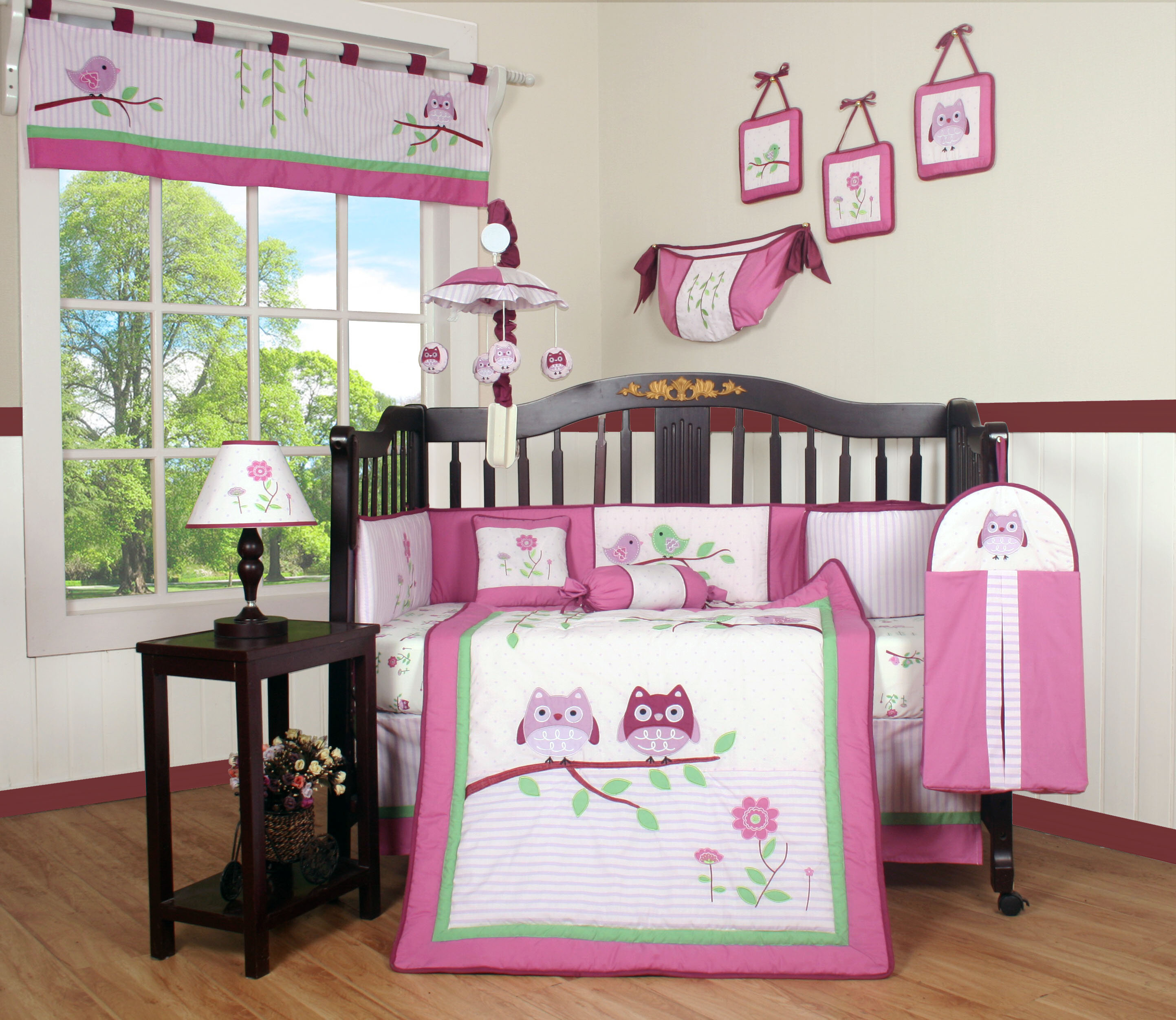 13 piece crib bedding set