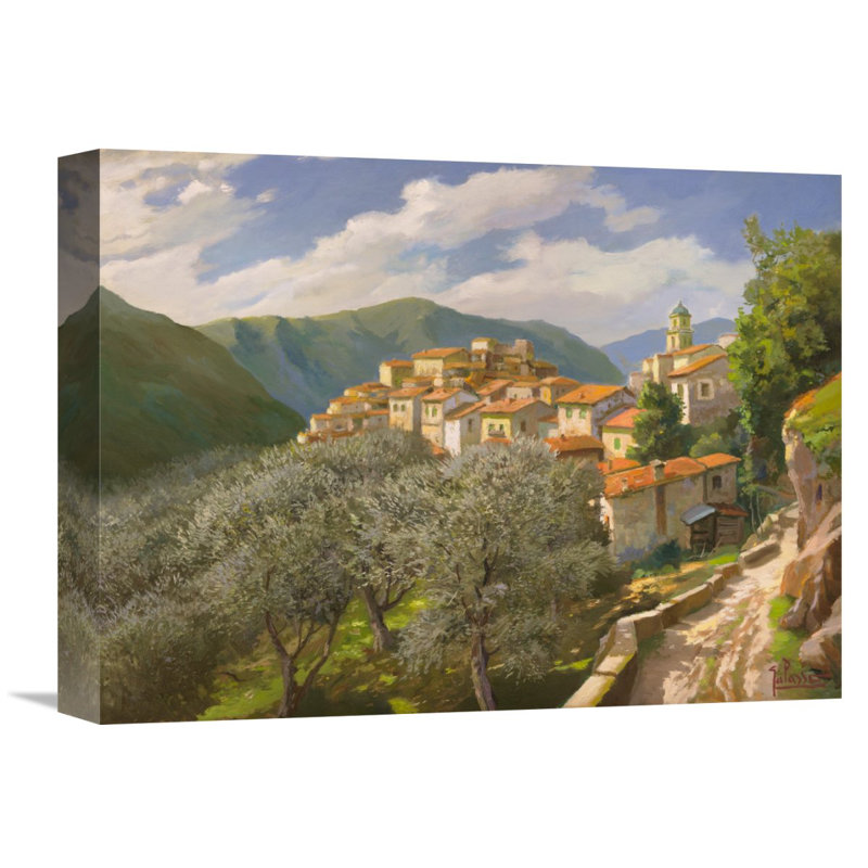 Global Gallery Borgo Degli Ulivi By Adriano Galasso Painting Print On Wrapped Canvas Wayfair