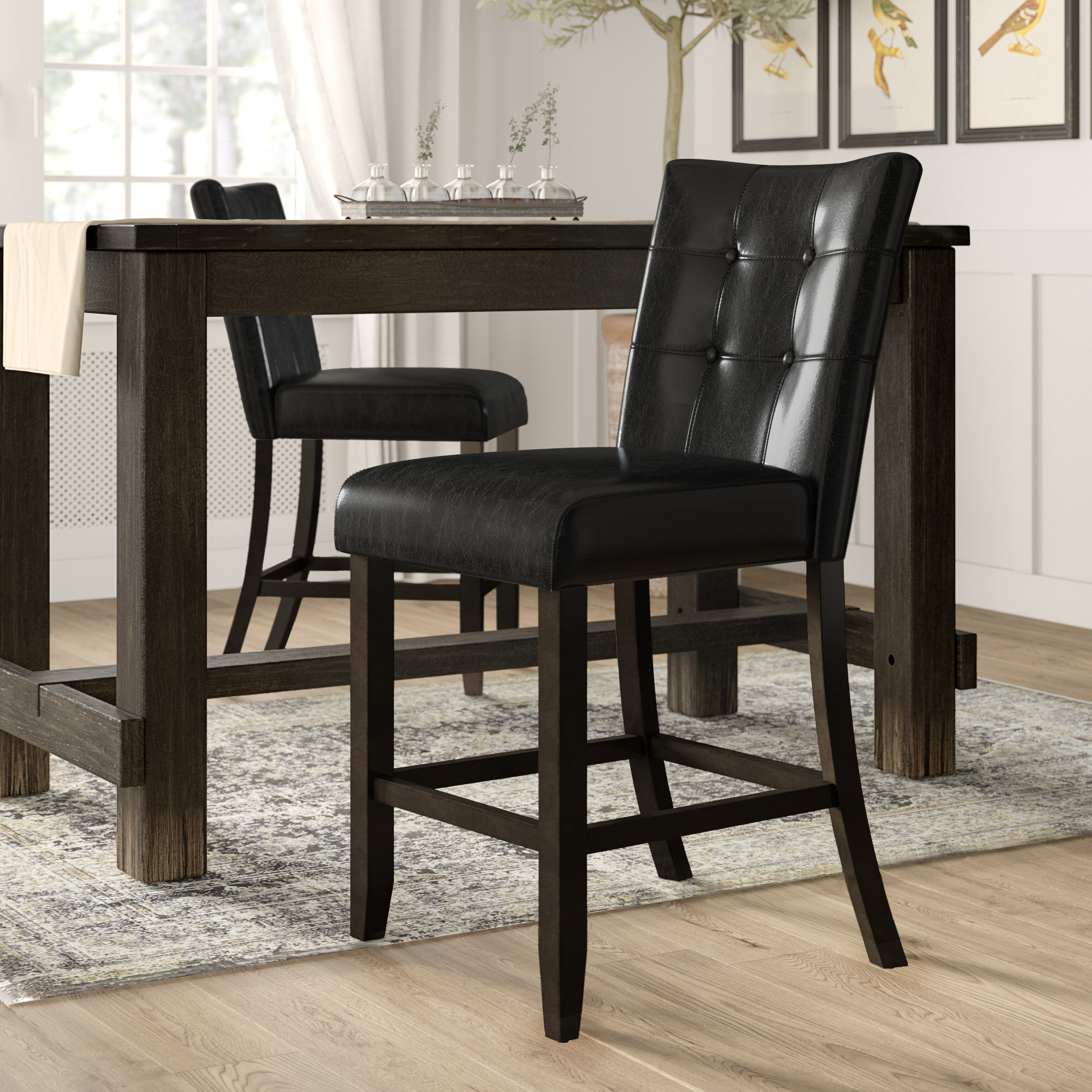 Hokku Designs Parson 26 Bar Stool Reviews Wayfair