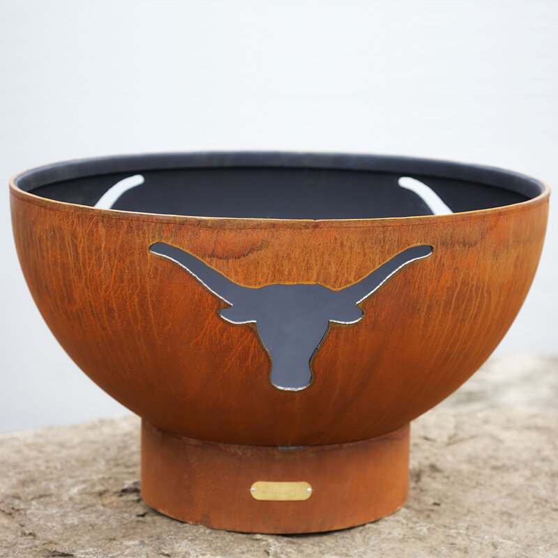 Fire Pit Art Longhorn Bowl Steel Fire Pit Wayfair