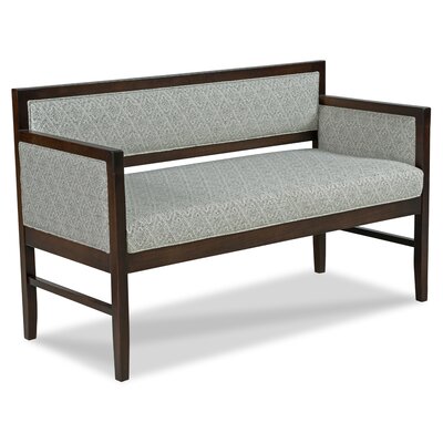 Fairfield Chair Snyder Upholstered Bench  Upholstery: 8789 Pewter, Color: Almond Buff