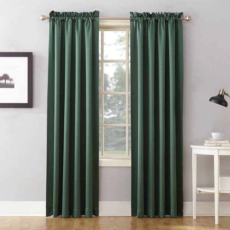Beautiful polyester 54"x84 PURPLE Room Darkening Rod Pocket Panel Curtain Drapes