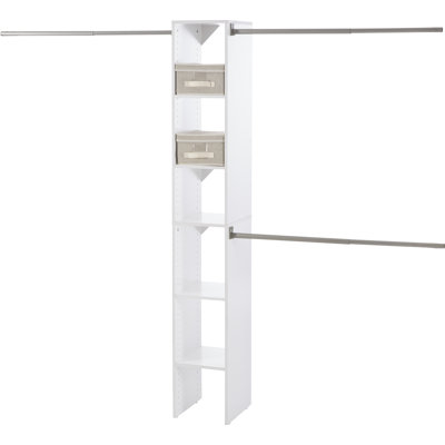 suitesymphony 13" w - 82" h closet system starter kit