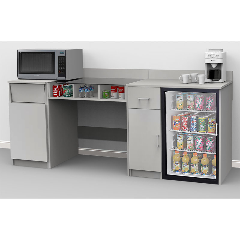 Breaktime Coffee Kitchen Lunch Break Room 36" x 90" Base ...