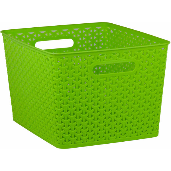 Hds Trading Corp Extra Large Woven Plastic Basket Wayfair