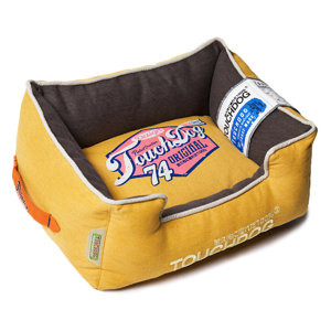 Original Sporty Vintage Throwback Reversible Plush Rectangular Dog Bed