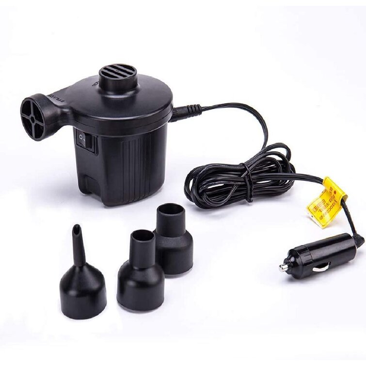 Electric Air Pump Inflator for Inflatables Camping Bed pool 240V or 12V Car home