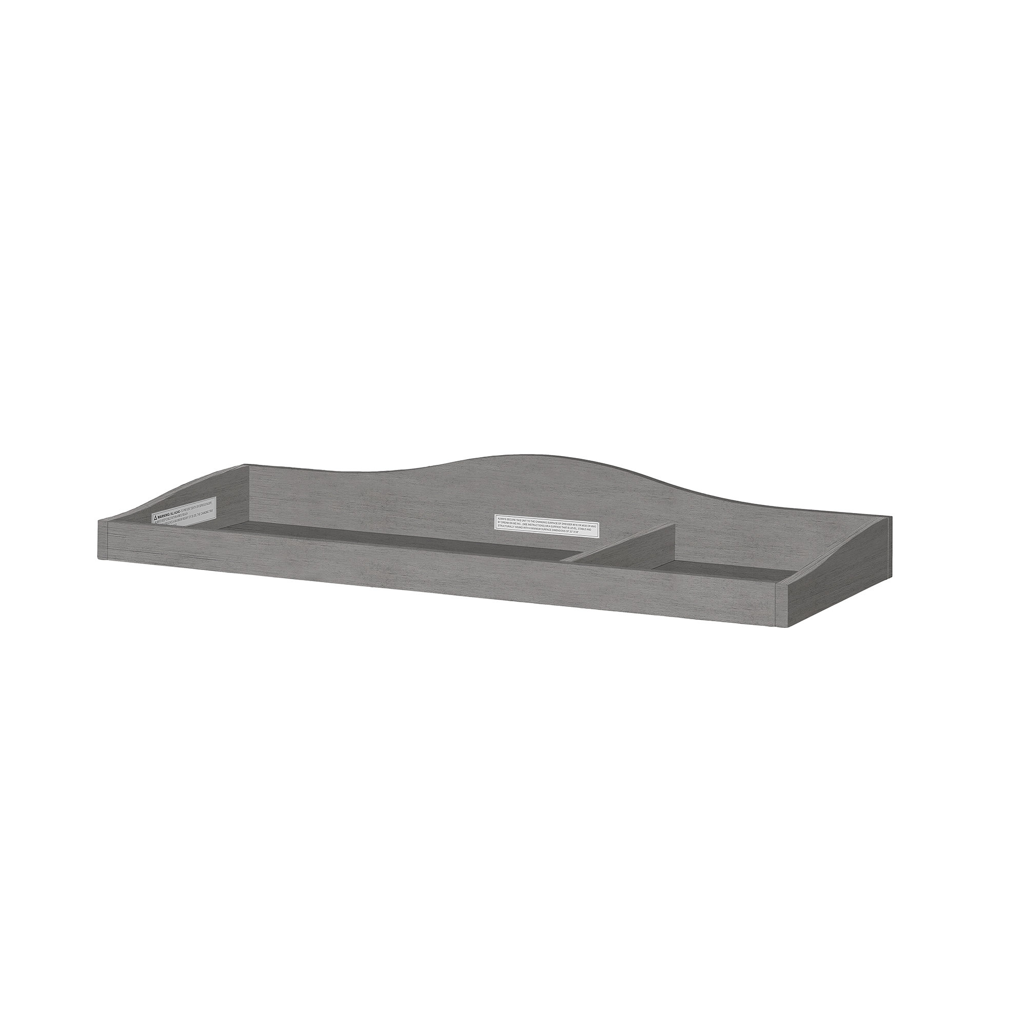 changing table topper tray