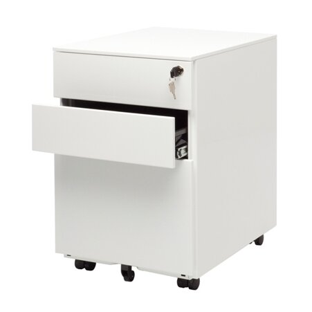 Office 3 Drawer Mobile File Cabinet Reviews Allmodern