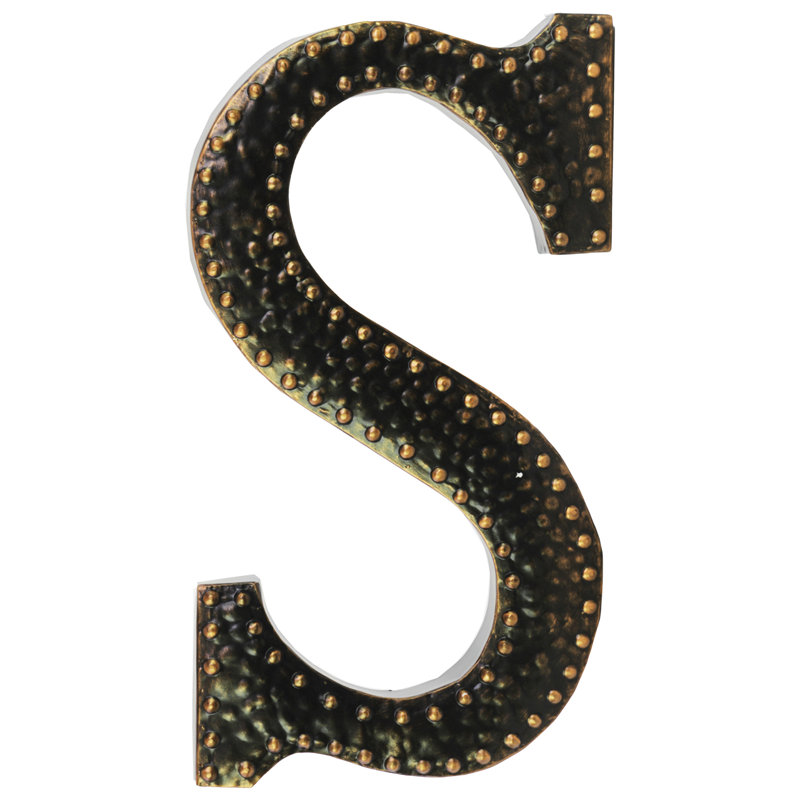 T Austin Design Metal Letter Wall Décor Reviews Wayfair Metal Letter Wall Décor