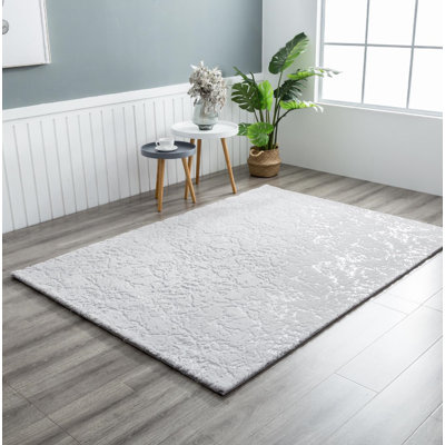 Ridgeley Abstract Gray Area Rug