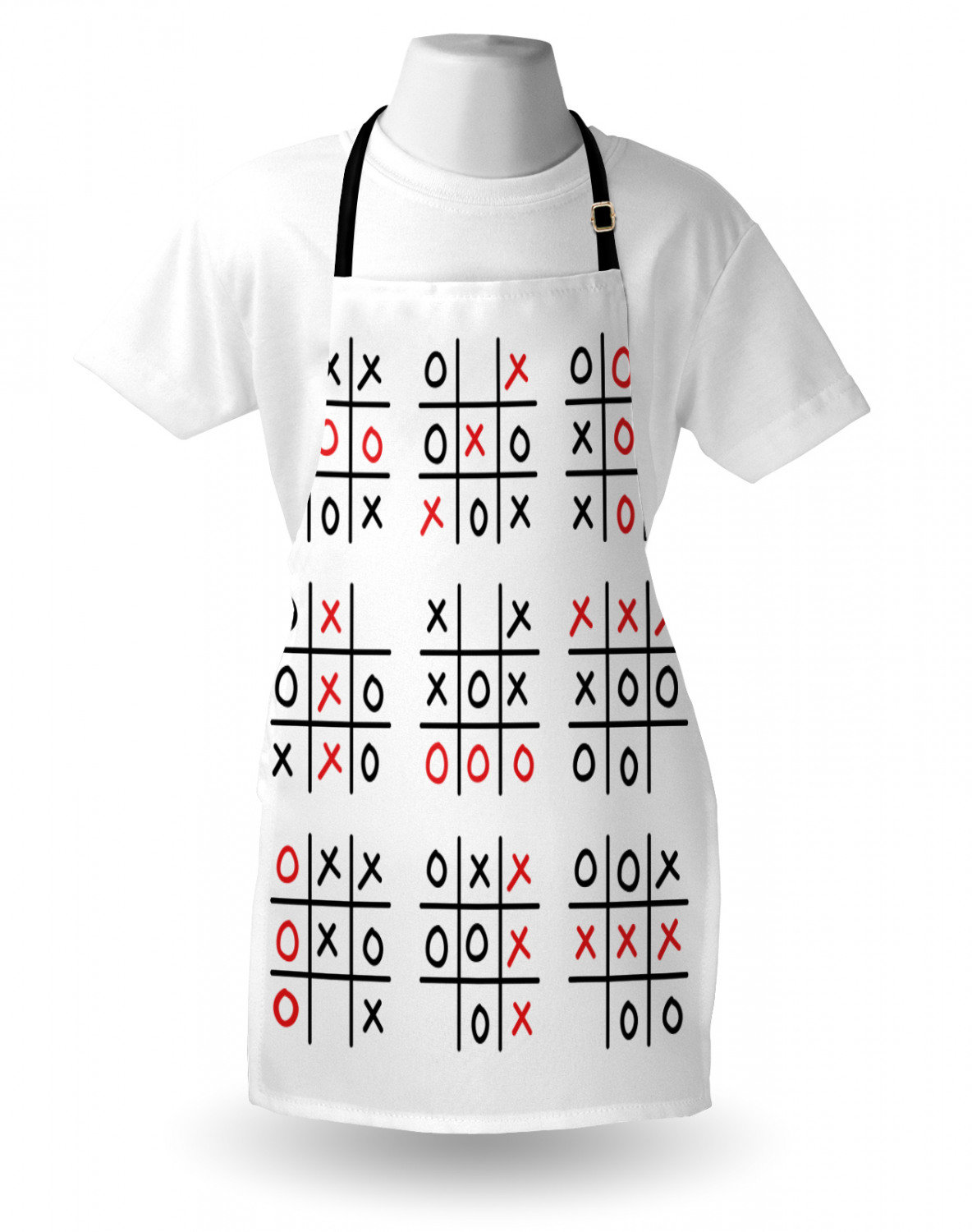 East Urban Home X and O Letters Apron Wayfair