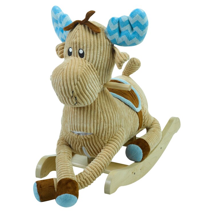 Rockabye Critters Moose Rocker Reviews Wayfair