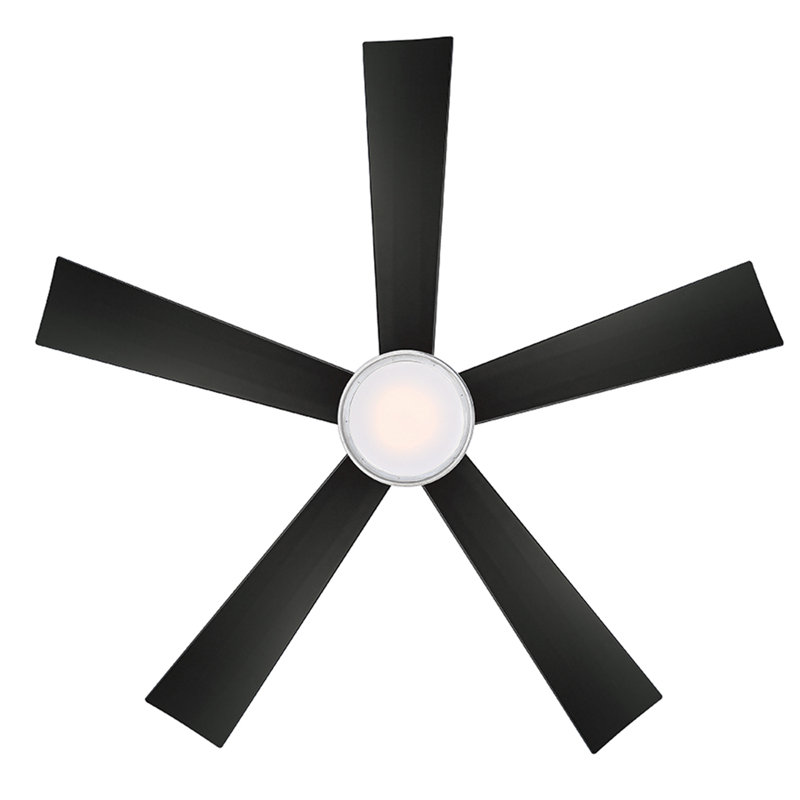 Wynd 5 Blade Outdoor Led Smart Standard Ceiling Fan With Wall