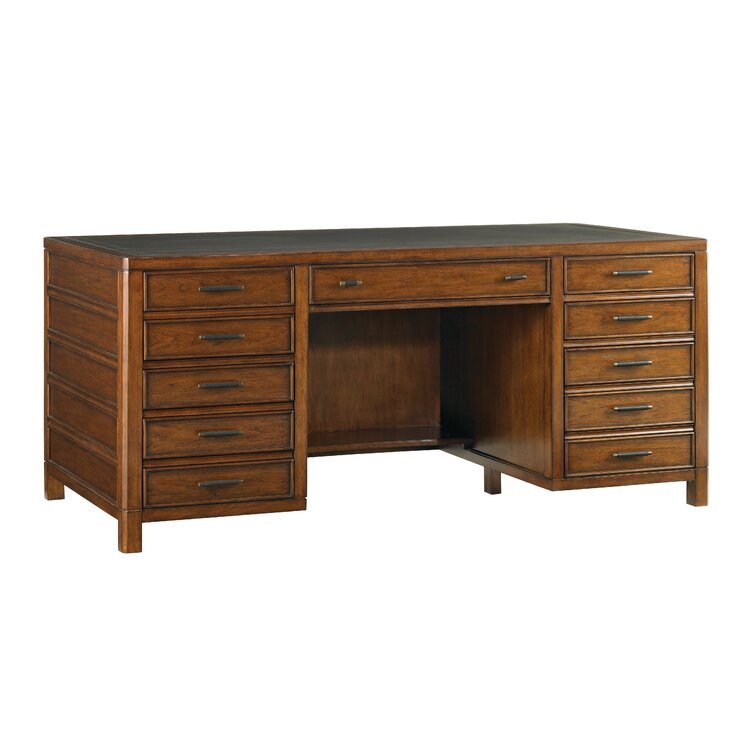 sligh pedestal desk