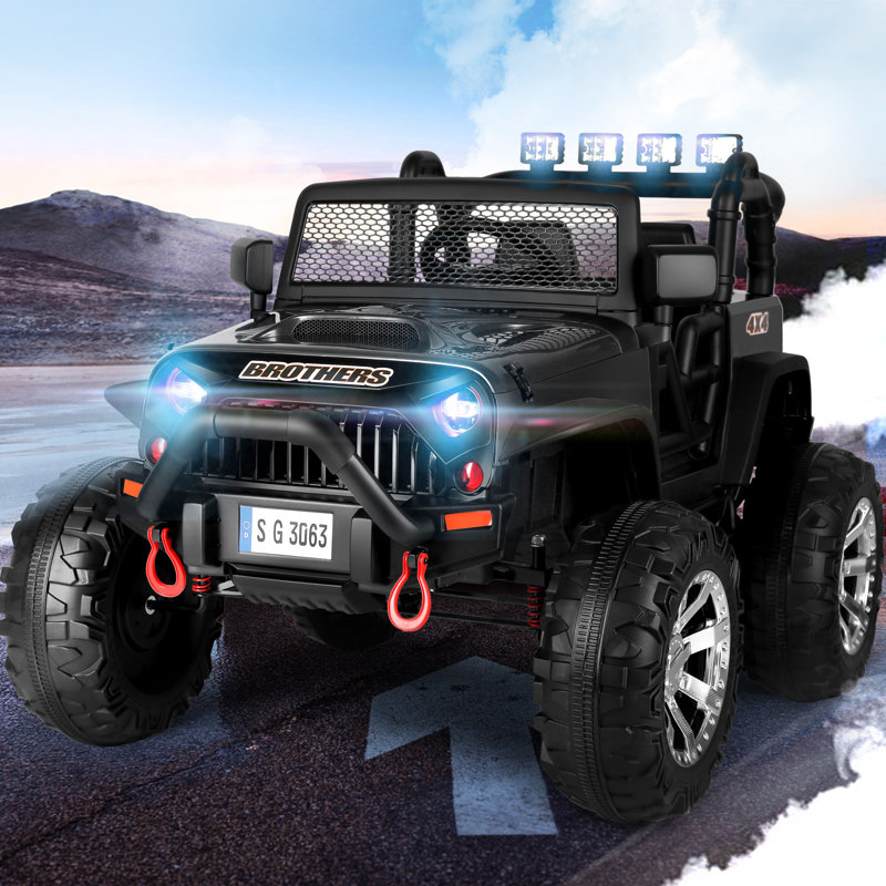 children's ride in jeep