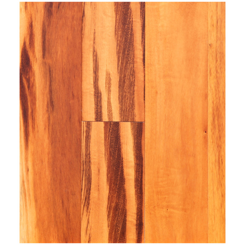 Easoon Usa Tigerwood 1 2 Thick X 5 75 Wide X Varying Length Engineered Hardwood Flooring Wayfair
