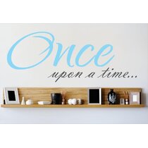 ONCE UPON A TIME NEVER HAS TO END Wall Decal Home 36"