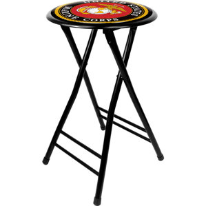 Trademark Global United States Marine Corps 24 Bar Stool Trademark Global United States Marine Corps 24 Bar Stool