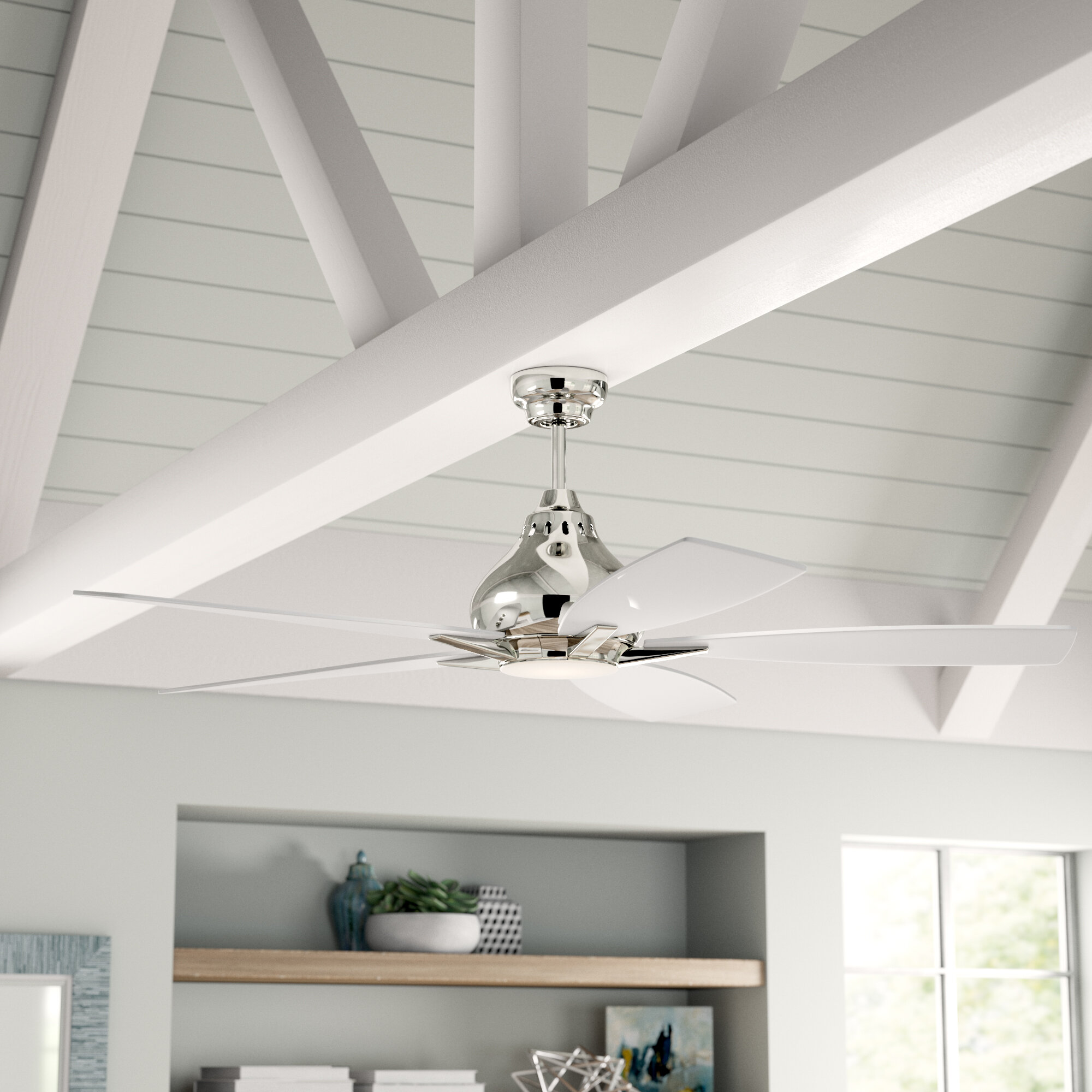 Coastal Ceiling Fans With Lights Youll Love In 2021 Wayfair