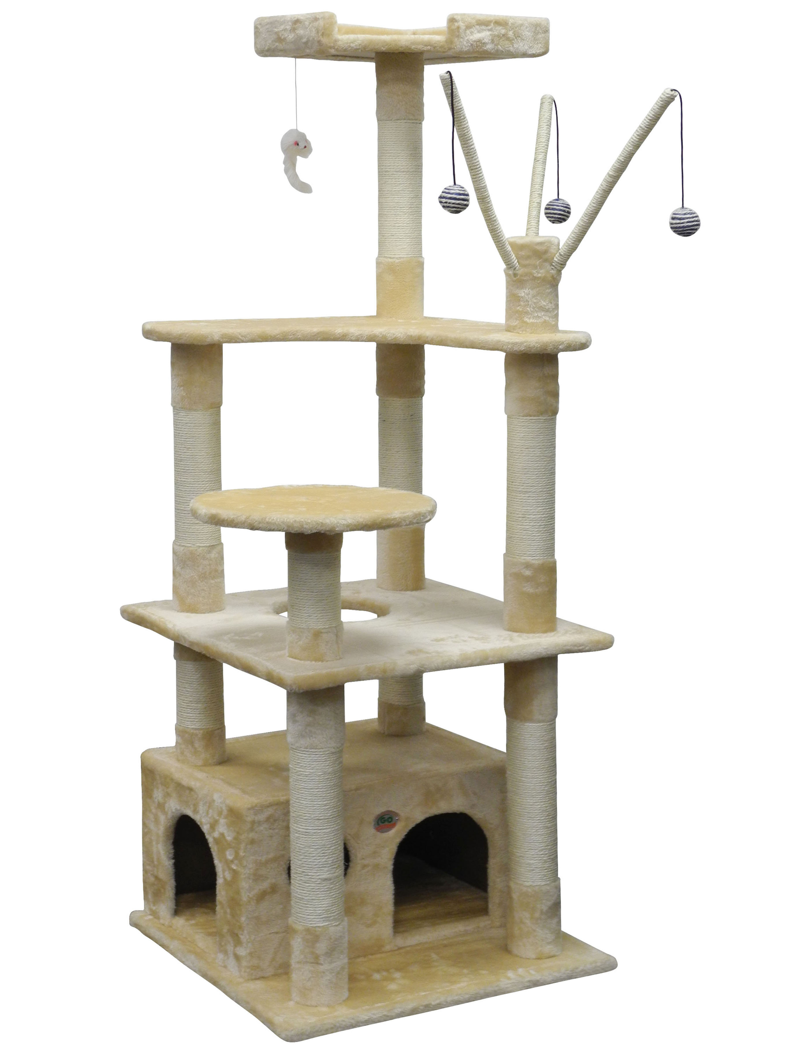 Go Pet Club 66 Cat Tree Reviews Wayfair