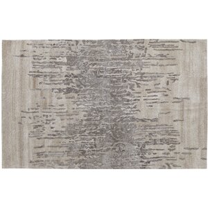 Saoirse Hand-Tufted Black/Gray Area Rug