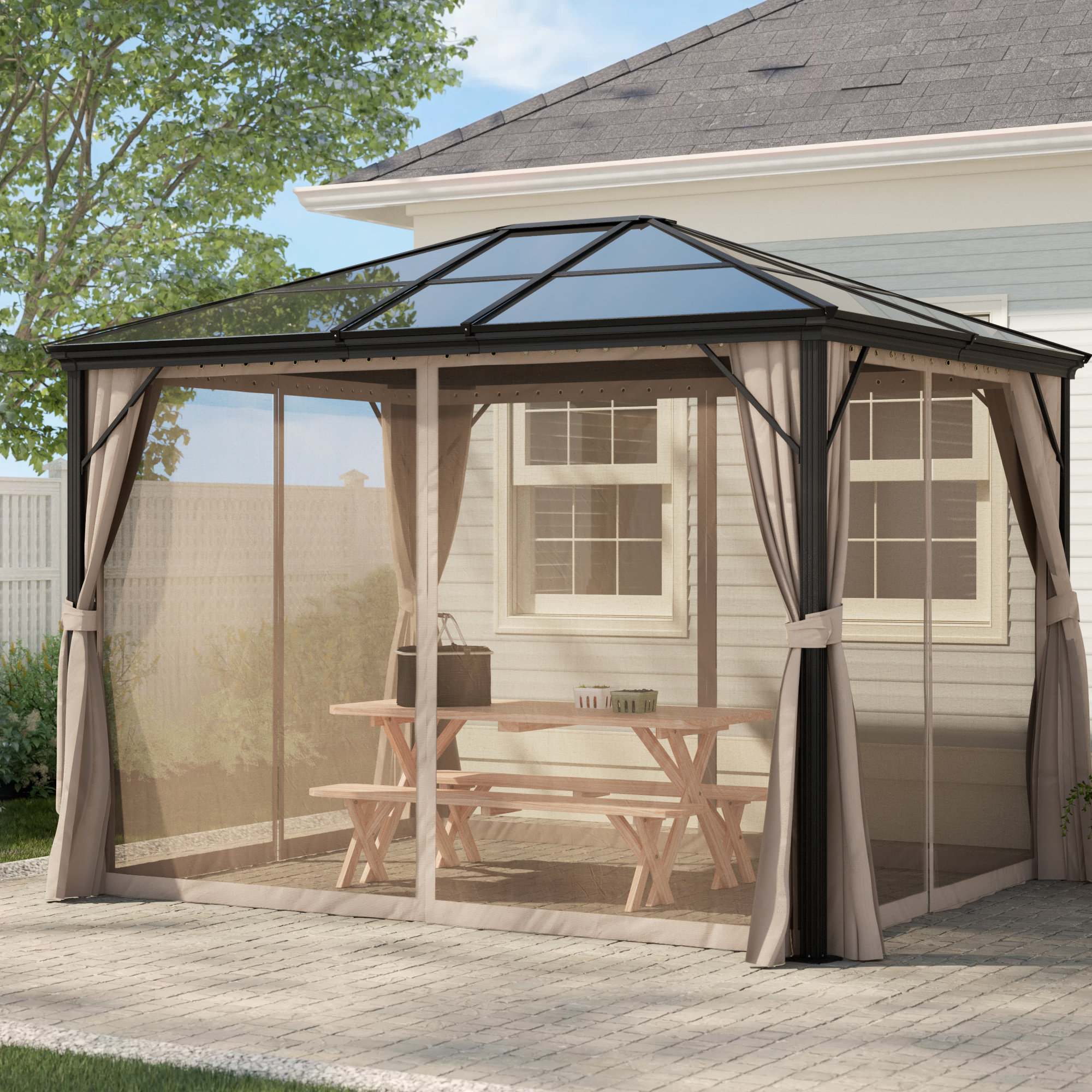 Wayfair | Aluminum Gazebos You'll Love 