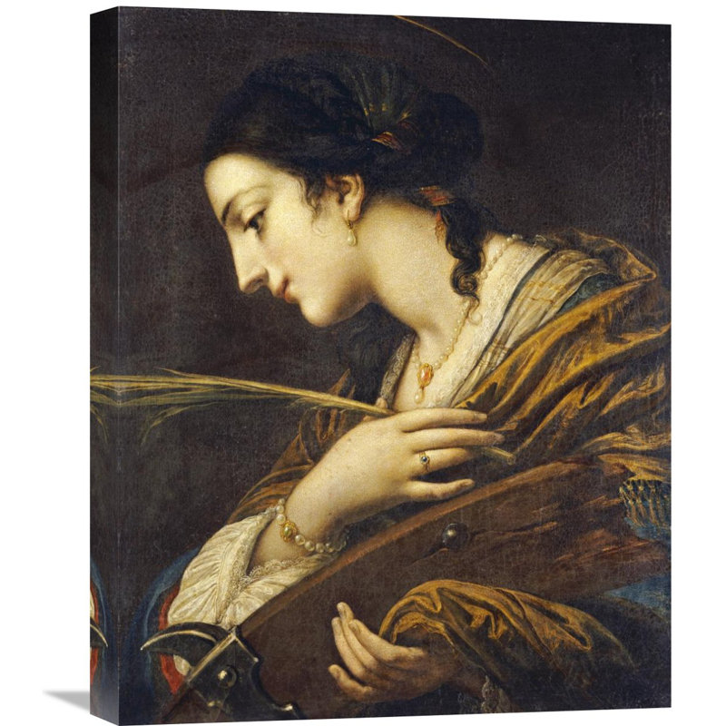Global Gallery Saint Catherine Of Alexandria By Baldassare