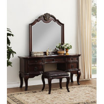 Wayfair Espresso Wood Makeup Vanities You Ll Love In 2021