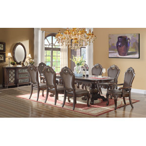 9 Piece Dining Set by Ultimate Accents