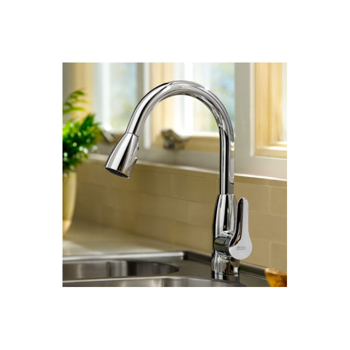 American Standard Colony Soft Single Handle Pull Out Kitchen