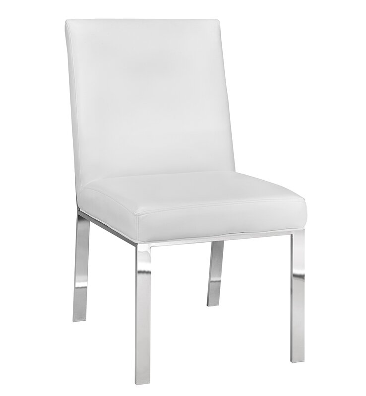 Everly Quinn Almodovar Modern Premium Upholstered Dining Chair | Wayfair