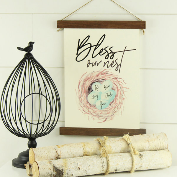 Bless Our Nest Sign Wayfair