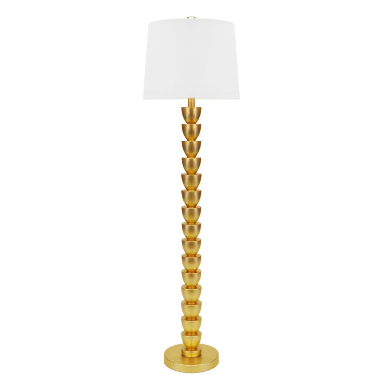 wayfair copper floor lamp