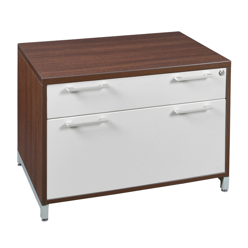 Brayden Studio Varya Low Box 2 Drawer Lateral Filing Cabinet Wayfair