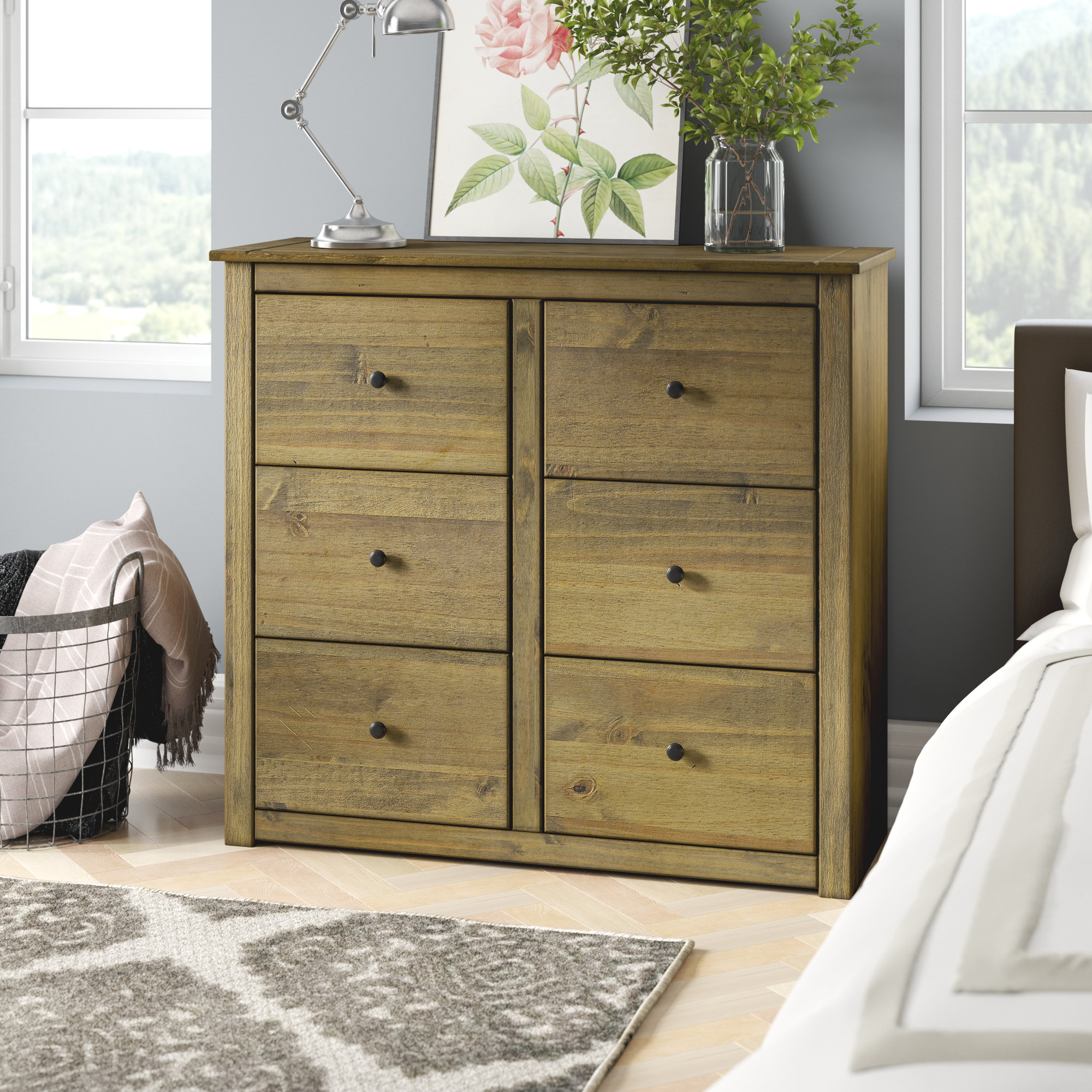 Alpen Home Valdosta 6 Drawer Chest Of Drawers Reviews Wayfair