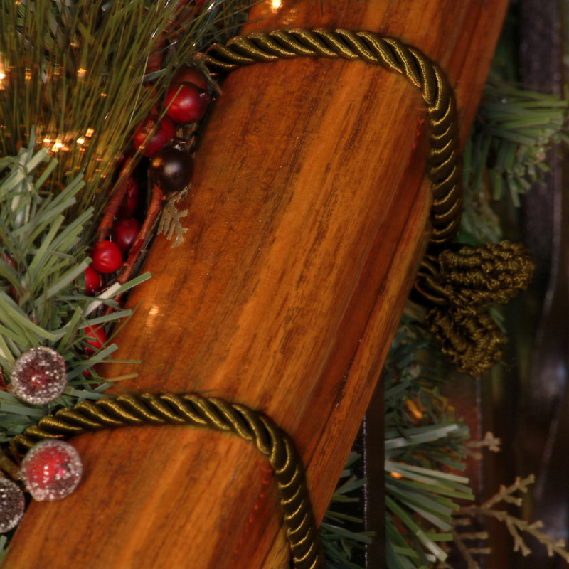 Haute Decor Decorative Garland Tie Reviews Wayfair